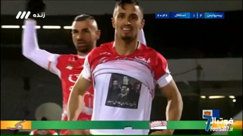 گل های دربی 105 با صحنه کامل پنالتی پرسپولیس، پرسپولیس 2-1 استقلال