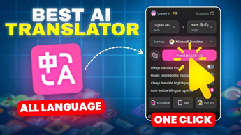 Best AI Tool For Student  Content Creators | Free Online AI Translator for PD