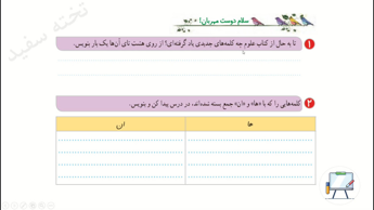 صفحه ۸۰ نگارش دوم ابتدایی